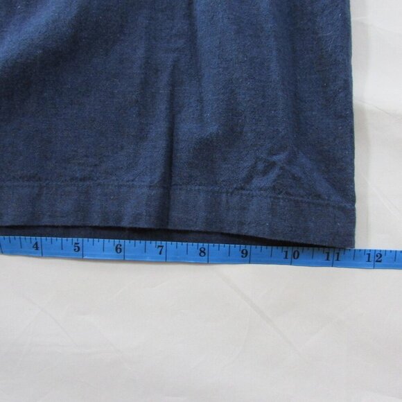 Liz Claiborne Women's XXL Elastic Drawstring Waist Wide Leg Capri Pants Indigo - Picture 6 of 7